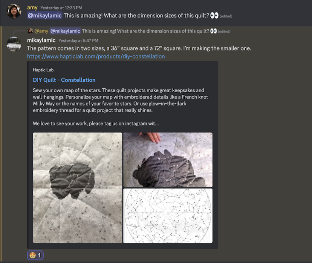 Didthis Discord bot and community server.