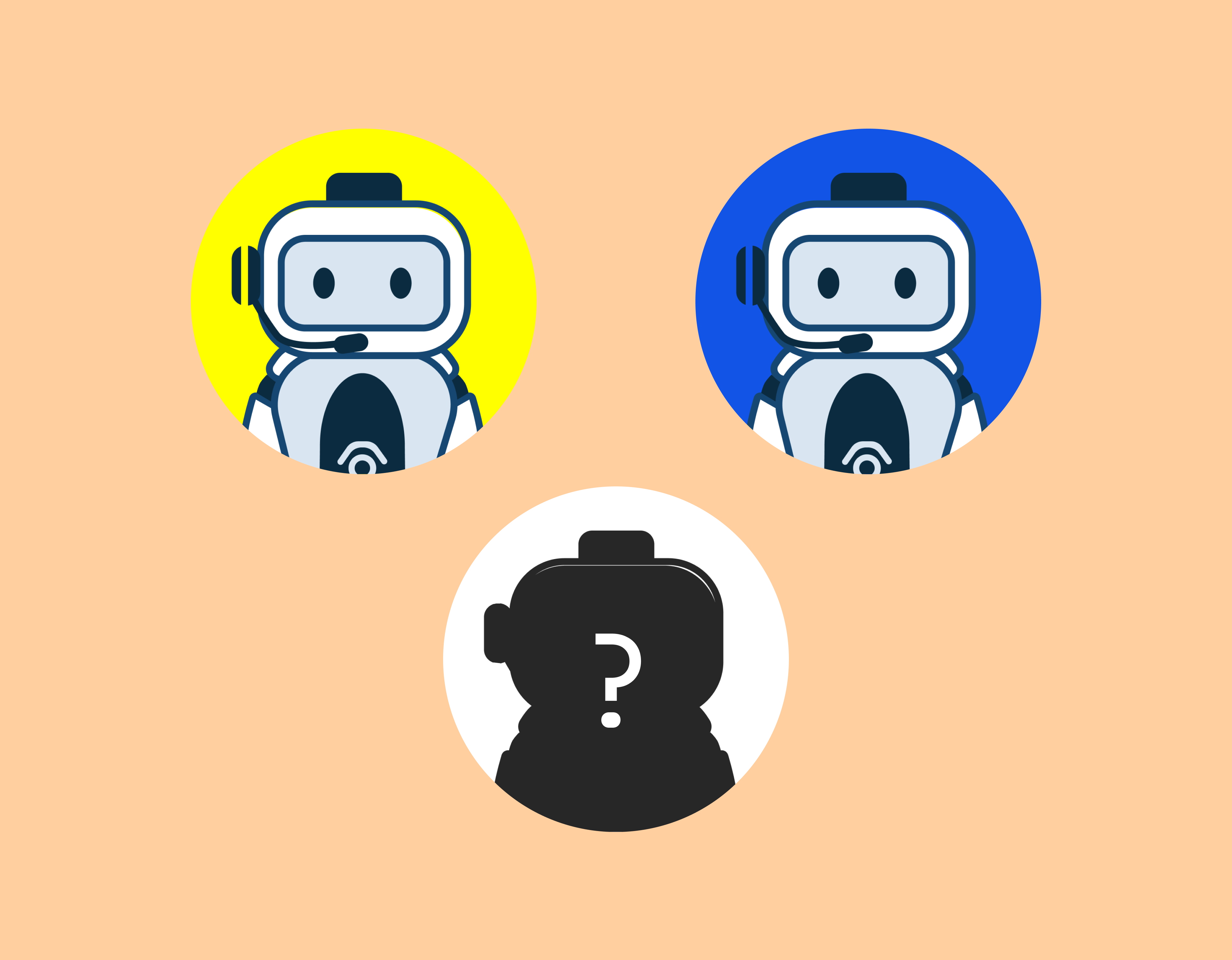 Diagram of AI agents and their roles.