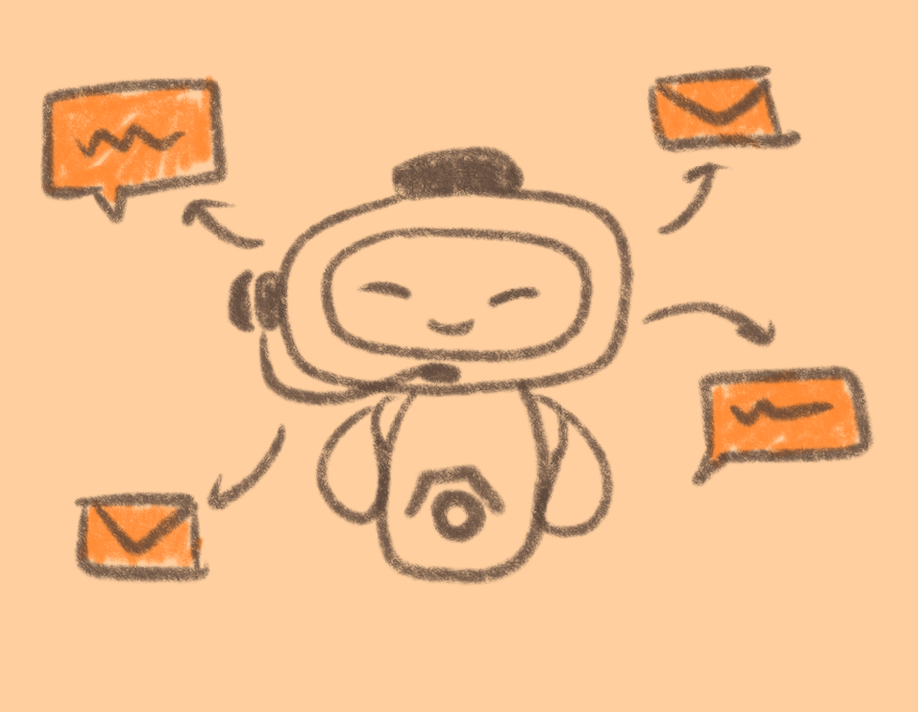 Illustration of Wilson agent handling tasks